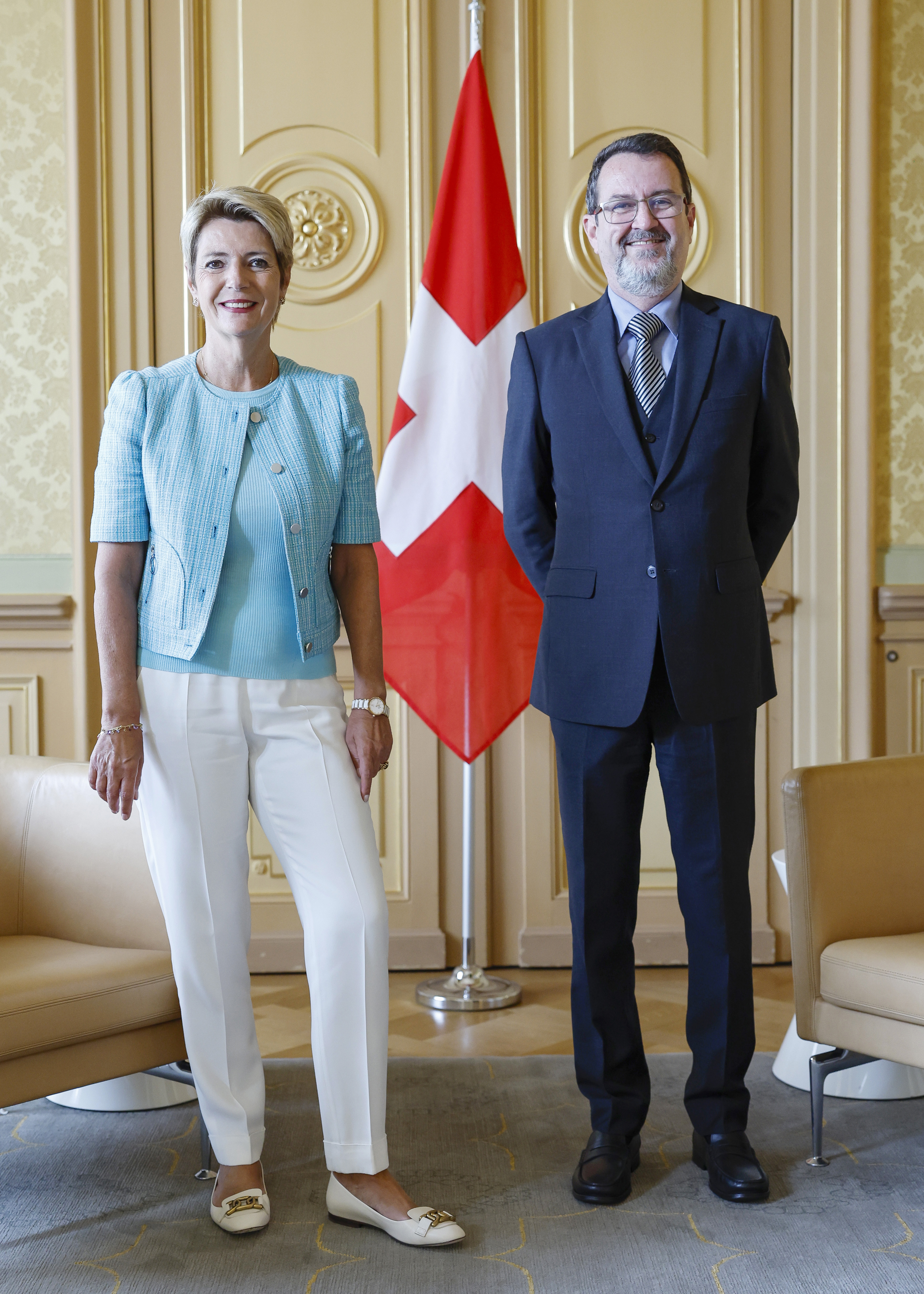 Presentation of Letter of Credence by Ambassador Brian Neil Joseph ...